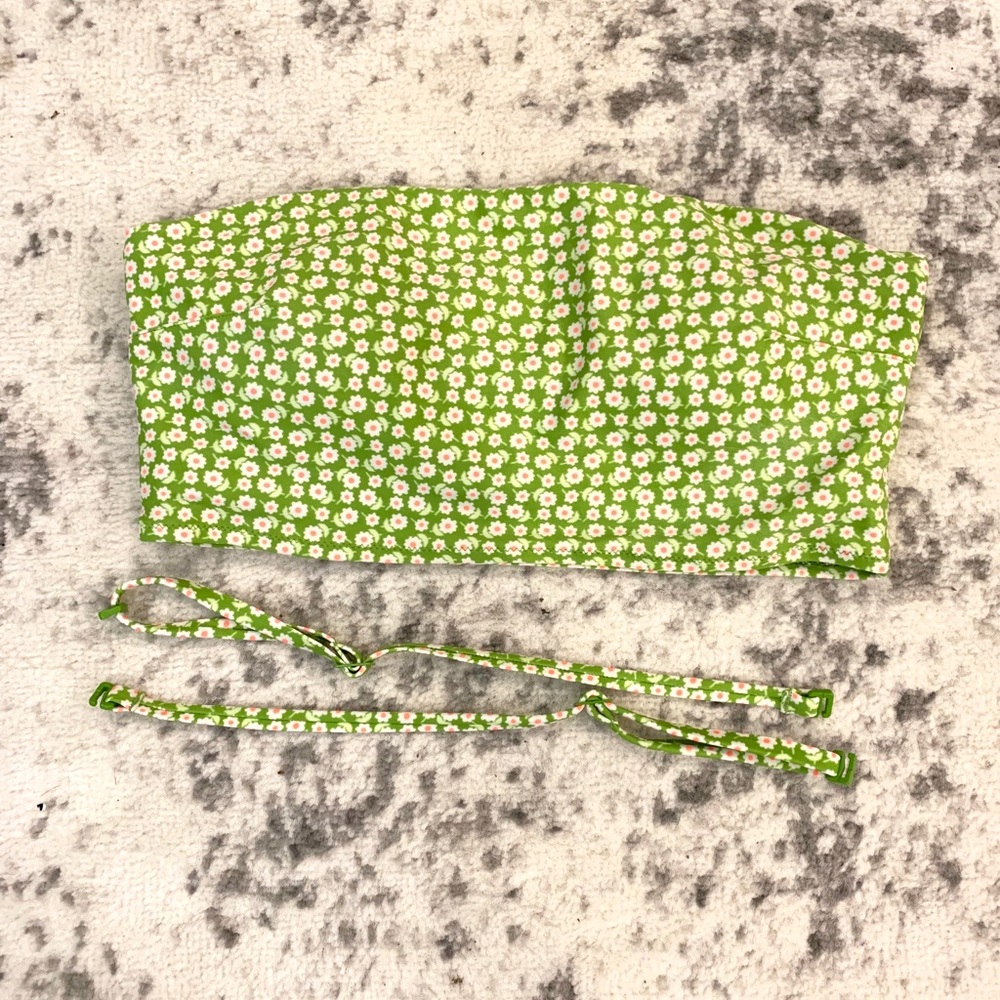 Aerie Longline Bandeau Bikini Top